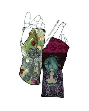 Mitaines Duchesse Dragée reversible Marieantoilette