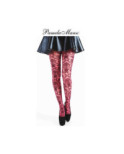 Pamela Mann collant effet dentelle Rose