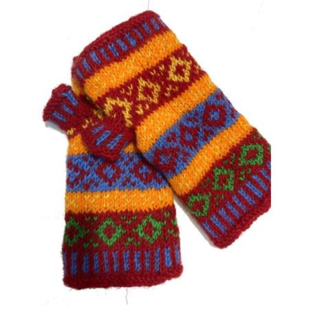 Mitaines Norvégien Cronert laine et polaire