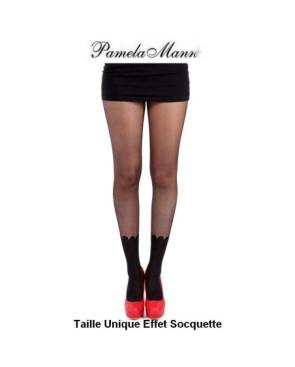 Pamela Mann collant effet socquette