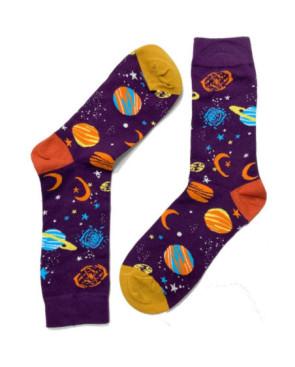 Chaussettes Fantaisie Etoiles et planétes boutique caprices