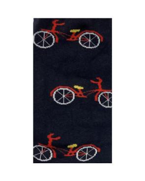 chaussettes Fantaisie velos rouges