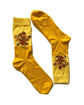 Chaussettes Fantaisie Tournesol Van Gogh
