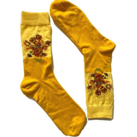 Chaussettes Fantaisie Tournesol Van Gogh