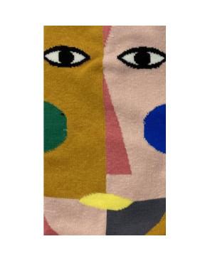 Chaussettes Visage inspiration Picasso