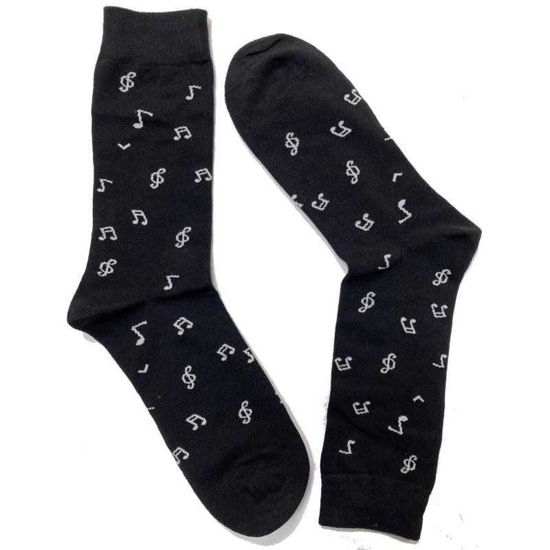 Chaussettes Fantaisie Notes de musique