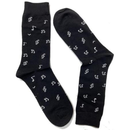 Chaussettes Fantaisie Notes de musique