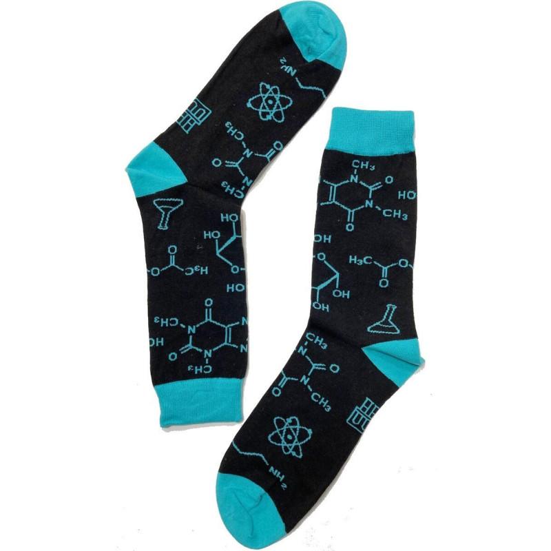 Chaussettes Fantaisie Chimie et réaction de l'atome