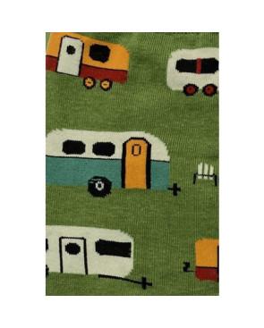 Chaussettes vacances et caravanes fantaisie