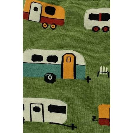 Chaussettes vacances et caravanes fantaisie