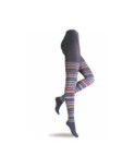 Collant rayures Laine Angora tendance San Giacomo