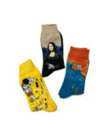 Coffret de chaussettes Artistes Illustres classiques moderne