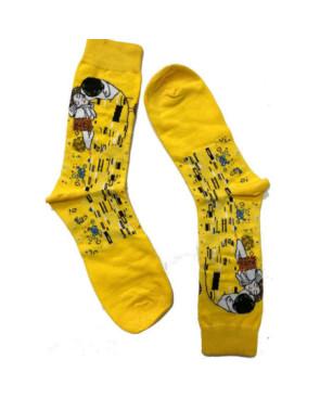 chaussettes Artistes Illustres Le baiser de Klimt