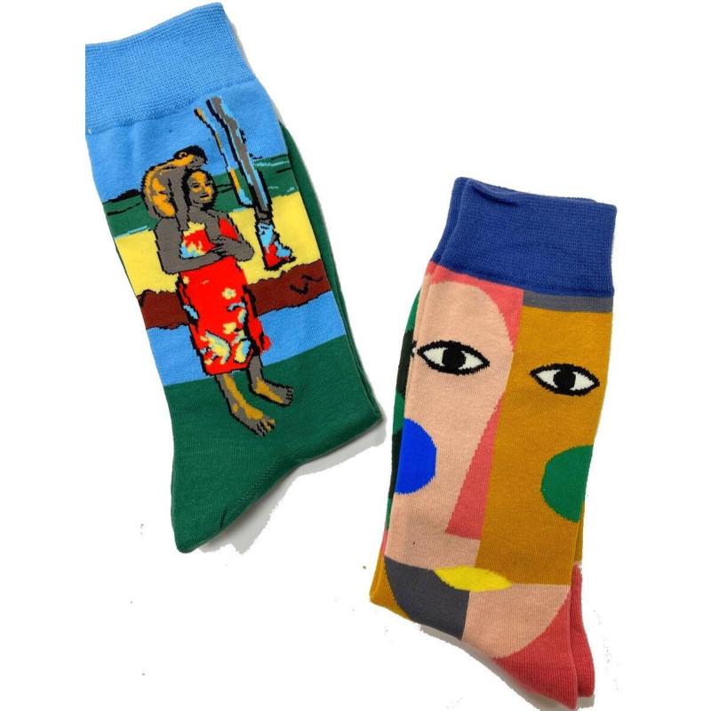 Coffret de chaussettes Gaugin Picasso
