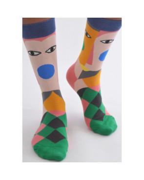  Chaussettes-les-petits-caprices-art-museum-Portrait-de-picasso-face