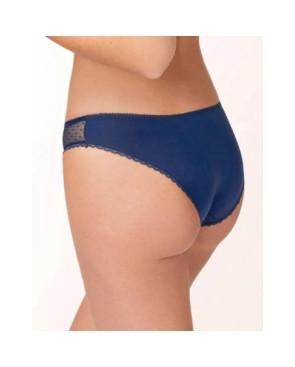 Slip Empreinte Garance Indian Bleu