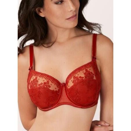 Soutien gorge Empreinte classique Ellen 7211 rouge toscan