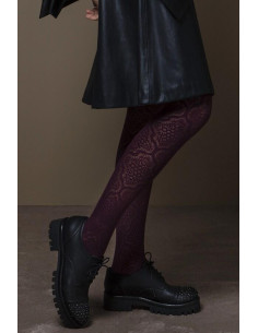 Collant Omero Vivienne Dentelle coton