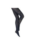 Collant Berthe aux Grands Pieds Arbre Marine fleurs jaune