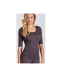 T shirt Moretta Liane et soie Manche courte