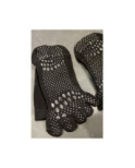 Chaussettes 5 Doigts cotes Noires love Yoga