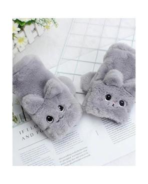 Mitaines-Chatons-Polaires-rabats-pilou-pilou-gris