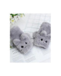 Mitaines Chatons Polaires à rabats pilou-pilou