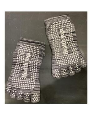 Chaussettes 5 Doigts Yoga Gris Anti dérapant