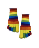 Chaussettes 5 Doigts Rayures Multi coton
