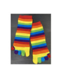 Chaussettes 5 Doigts Rayures Multi coton