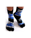 Chaussettes Japonaises Vagues d'Hokusai