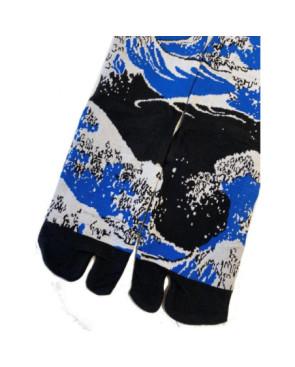  Chaussettes-japonaises-coton-les-petits-caprices-vagues-hokusai-détail