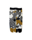 Chaussettes Japonaises Asymétriques Village traditionnel
