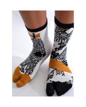 Chaussettes-japonaises-coton-les-petits-caprices-asymétriques-village-traditionnel-profil
