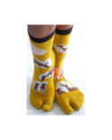 Chaussettes Japonaises coton Biche et Faon