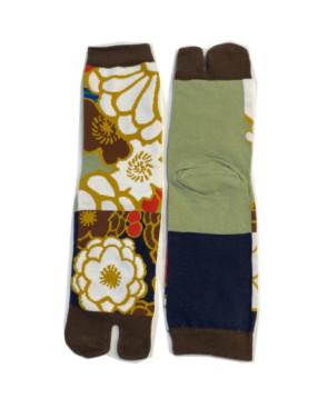 Chaussettes Japonaises coton bouquet Fleurs d'Automne