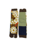 Chaussettes Japonaises coton bouquet Fleurs d'Automne