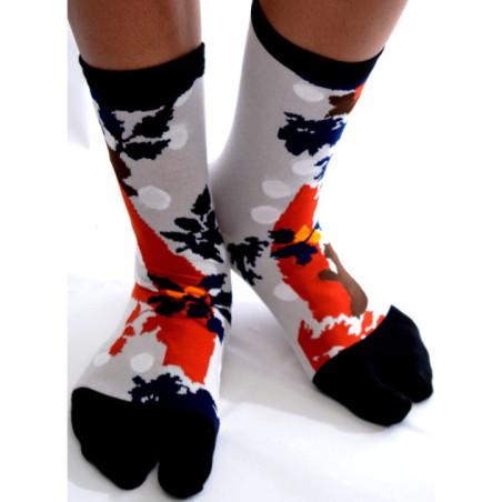 Chaussettes Japonaises ours et ourson