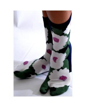 Chaussettes Tabis Hibiscus en fleurs