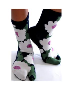  Chaussettes-japonaises-coton-les-petits-caprices-hibiscus-en-fleurs-profi-face