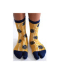 Chaussettes Japonaises Lotus Bleus