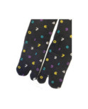 Chaussettes Japonaises Noires Chiffres ludiques