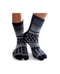 Chaussettes Japonaises Quadrillages psychédéliques