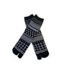 Chaussettes Japonaises Quadrillages psychédéliques