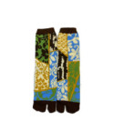 Chaussettes japonaises Patchwork végétal