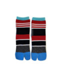 Chaussettes Japonaises vagues et striures