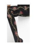 Collant Platino Astral en Fleurs