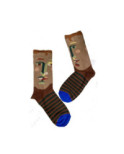 Chaussettes Les Petits Caprices Portrait abstrait