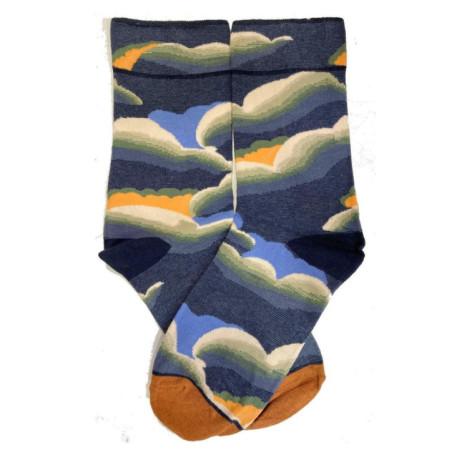 Chaussettes Nuages Abstrait Les Petits Caprices