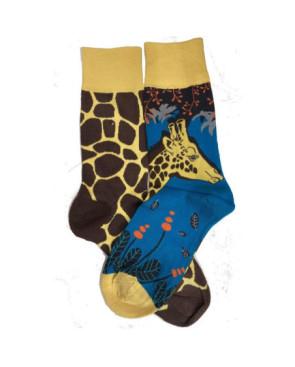 Chaussettes Girafes Asymétriques